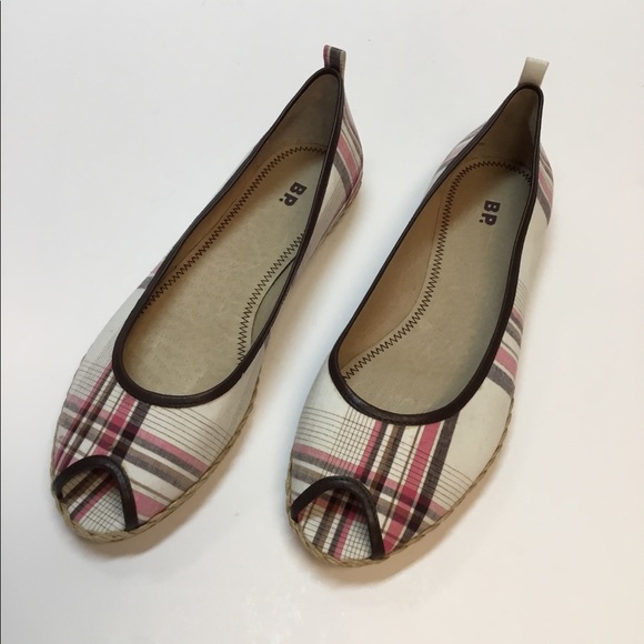 BP. Shoes - New Cute Plaid Flats.  BP.